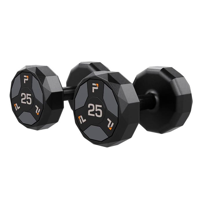 Power System Urethane Dumbbells, Pair, 25 Pounds