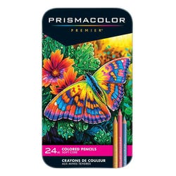 Prismacolor Premier Soft Core Colored Pencil Sets, Assorted Colors, Set of 24 002430