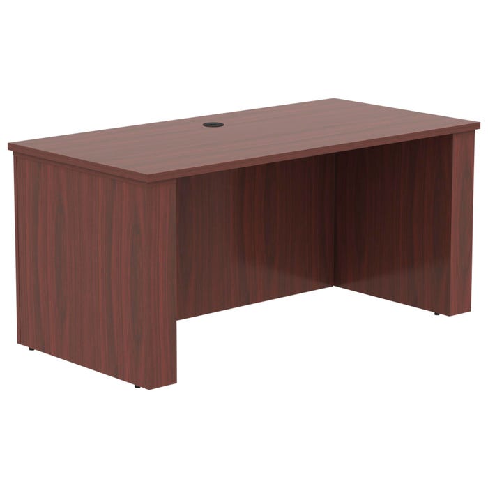 Classroom Select Sit-To-Stand Desk Shell, 60 x 29 x 27 to 47 Inches, Mahogany Color