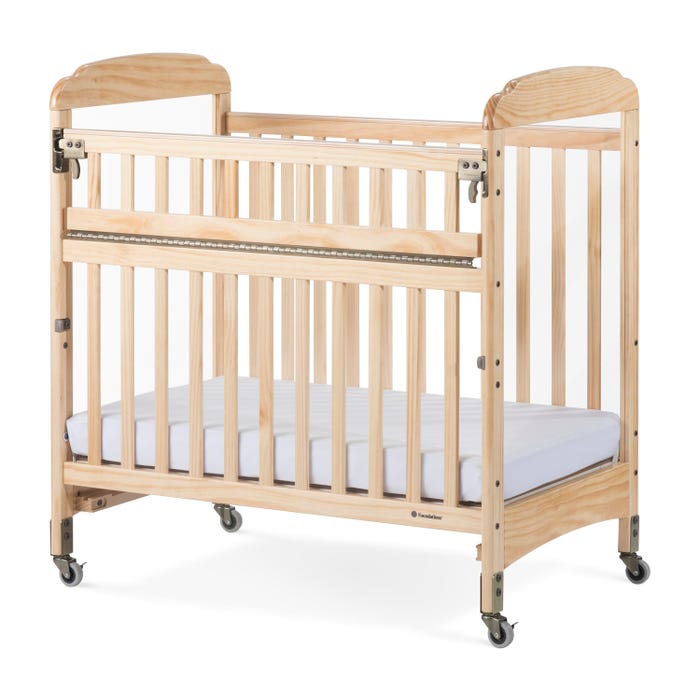 Foundations Serenity SafeReach Clearview Crib, 39-1/4 x 26-1/4 x 40 Inches, Natural