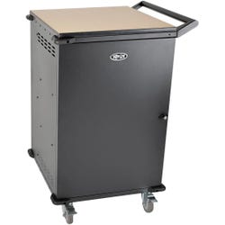 Tripp Lite Multi-Device Charging Cart, 36 AC Outlets, Chromebooks and Laptops, Black 2136106