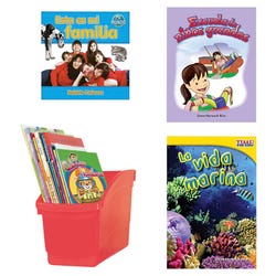 Achieve It! Spanish Leveled Readers E-F Fiction & Nonfiction: Complete Set, Item Number 2105578