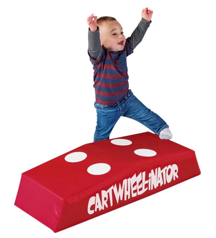 Sportime KiDnastics Cartwheel-inator, Red 4002050