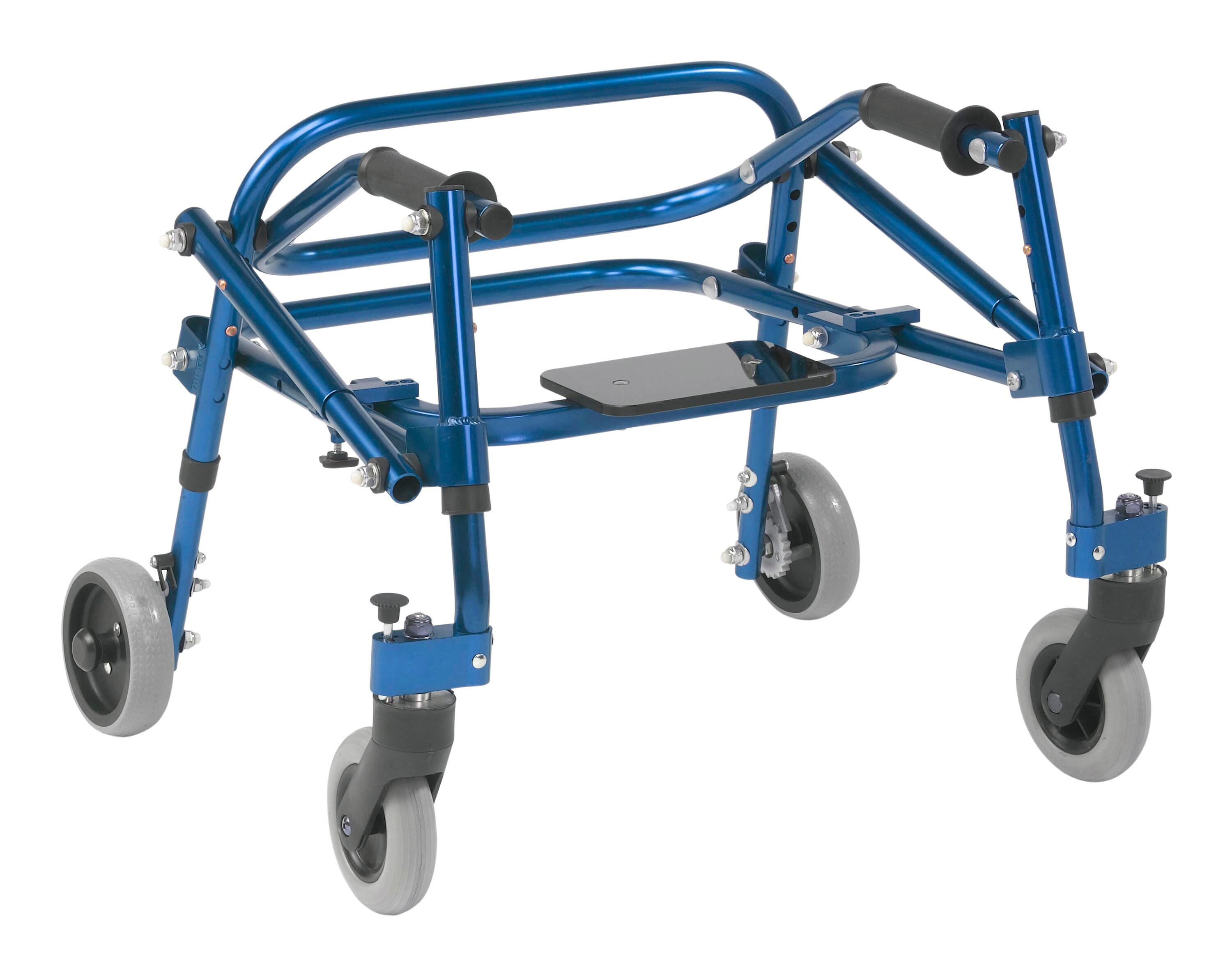 Drive Medical Nimbo Lightweight Gait Trainer with Seat 4000606