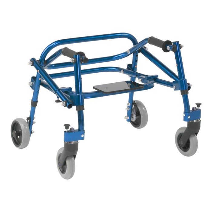 Drive Medical Nimbo Lightweight Gait Trainer with Seat