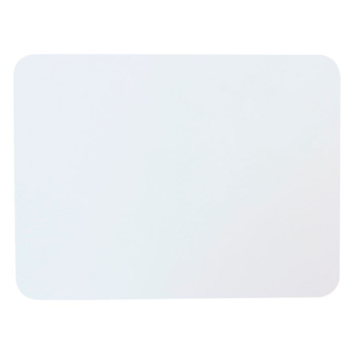 School Smart Student Dry Erase Boards, Double-Sided, Plain, 9 x 12 Inches, Pack of 10