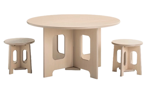 Wooden Tables with Chairs