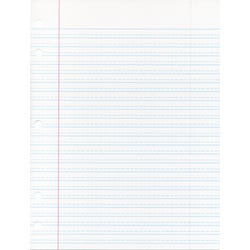 School Smart Ruled Cursive Handwriting Paper with Margin, 8 x 10-1/2 Inches, 500 Sheets 085243