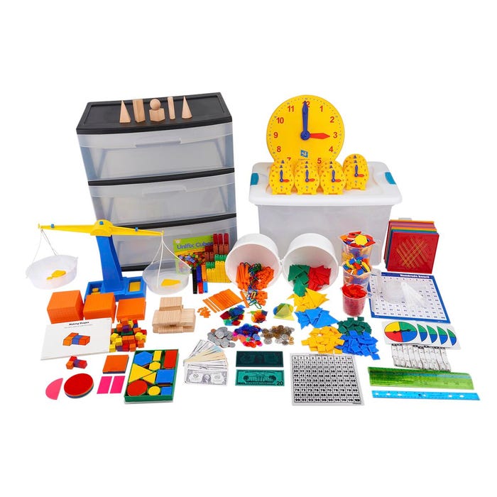Nasco Primary Math Kit with Storage