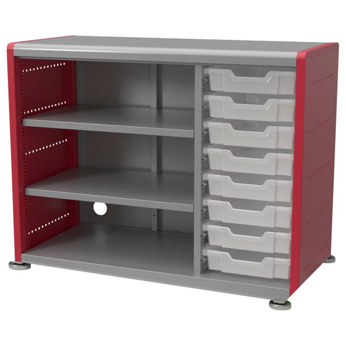Classroom Select Geode Medium Cabinet, Triple Wide