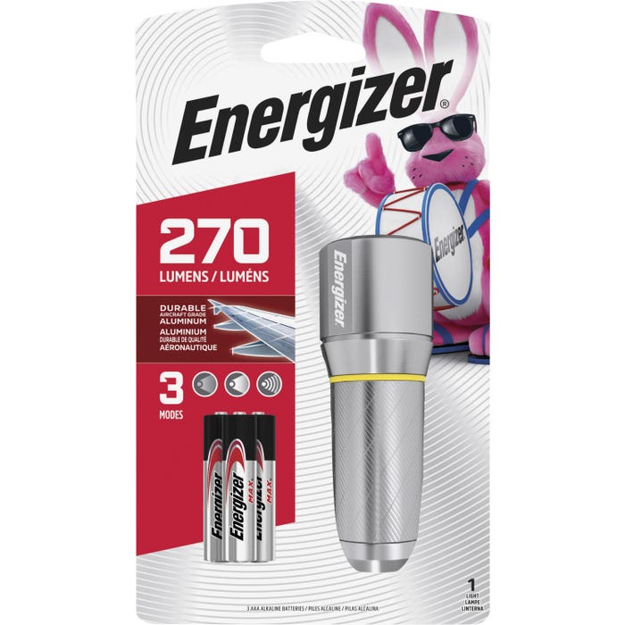 Energizer Vision HD Compact Flashlight, 270 Lumens