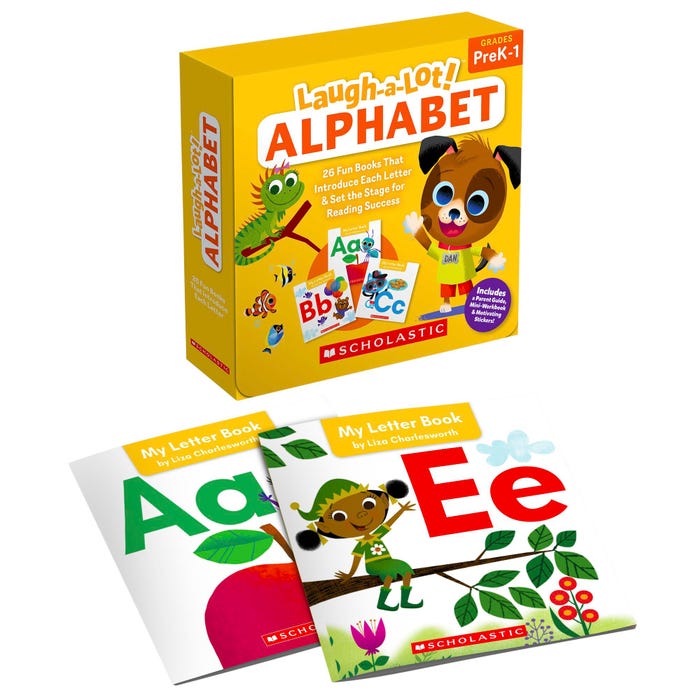 Scholastic Laugh-a-Lot Alphabet Books Parent Pack