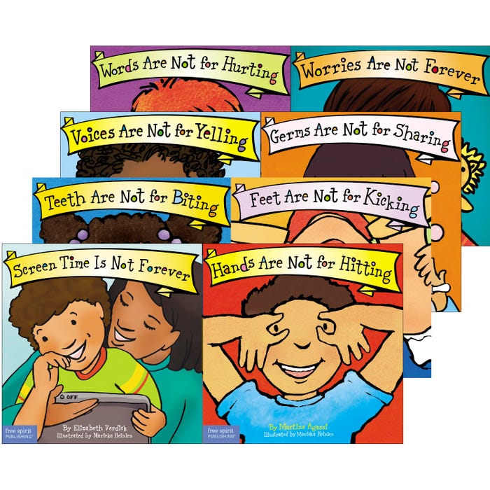 Free Spirit Publishing Best Behavior Board Book Series, Set of 8, Ages 1 to 4