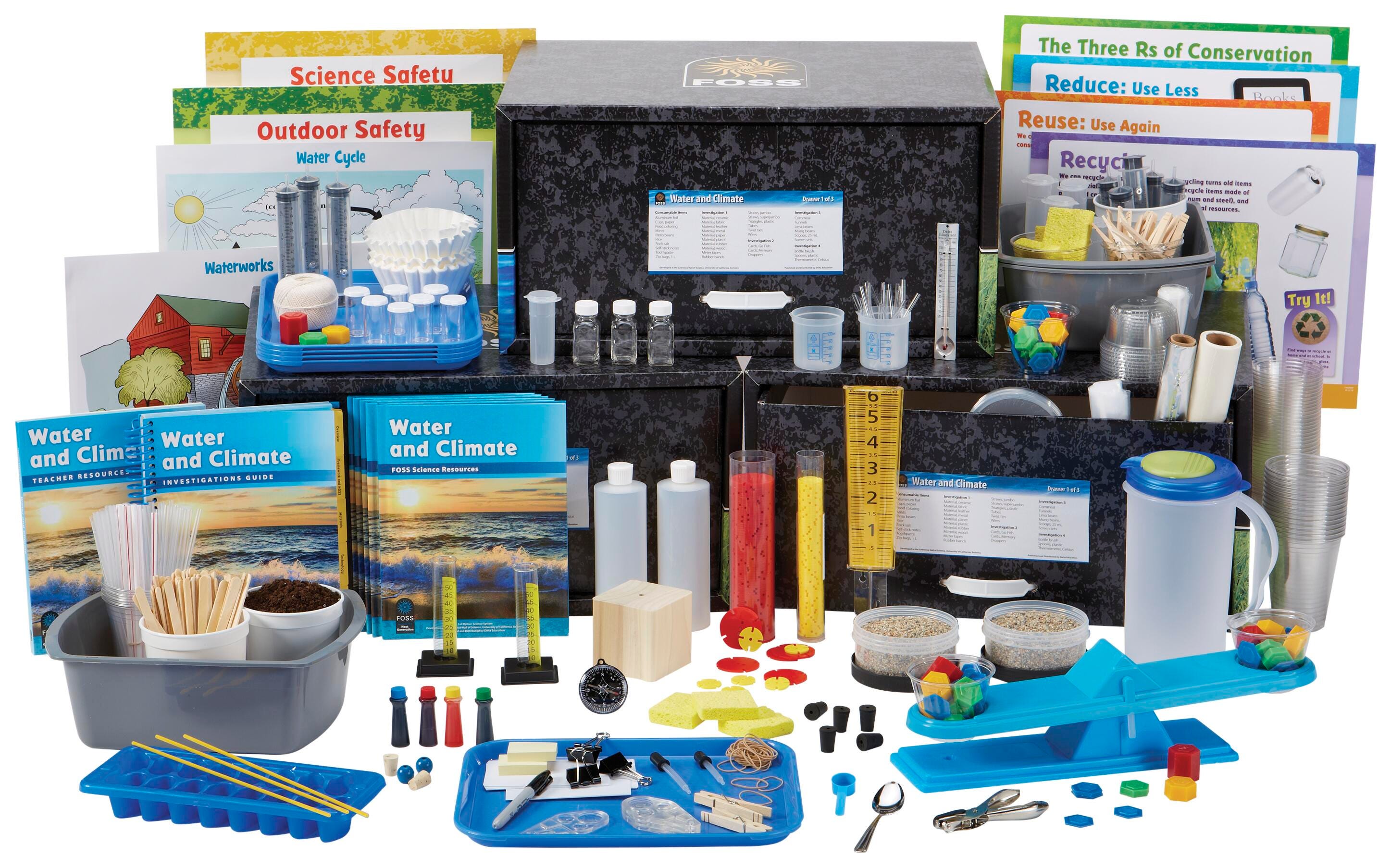 FOSS Next Generation Water and Climate, Complete Module, Print Edition, with 32 Seats Digital Access, Item Number 1487659