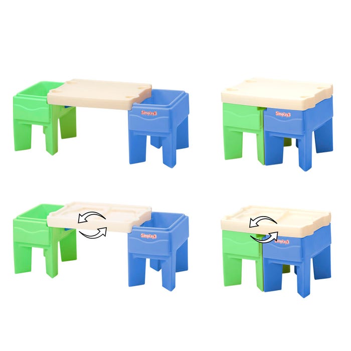 Simplay3 In and Out Activity Table, 28 x 21 x 19 Inches