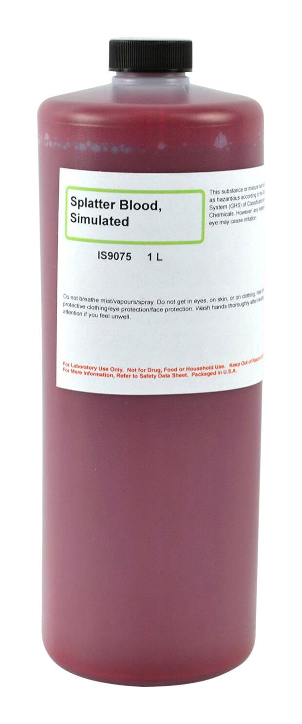 Innovation Science Spatter Blood Simulated 2134299