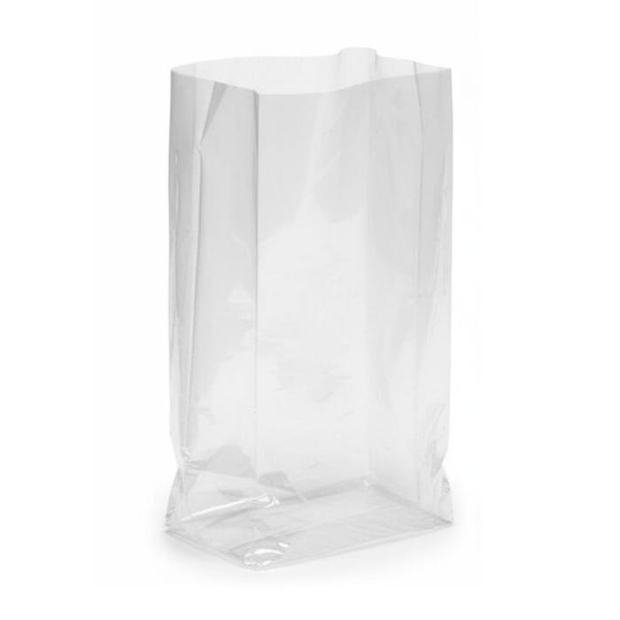 Delta Education Bag, Clear, Plastic, 3.25 x 5.5 x 12 Inches