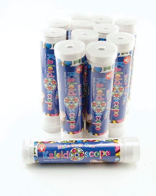 Hygloss Make Your Own Kaleidoscope, Set of 12, Item Number 1430159