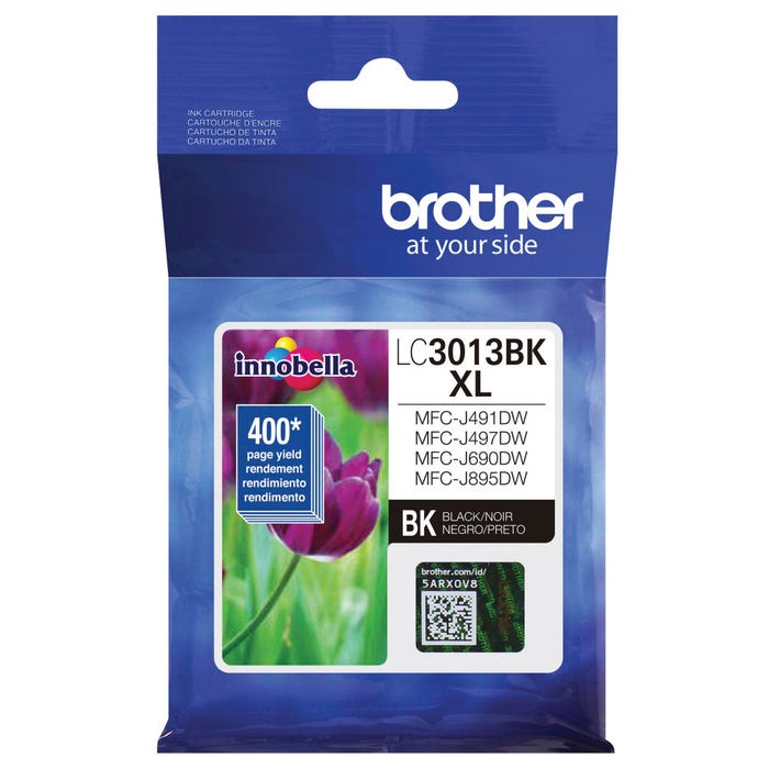 Brother LC3013BK Ink Toner Cartridge, Black