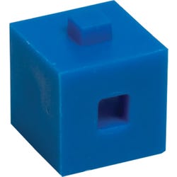 Delta Education Centimeter Cubes, Blue, Pack of 100