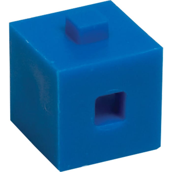 Delta Education Centimeter Cubes, Blue, Pack of 100