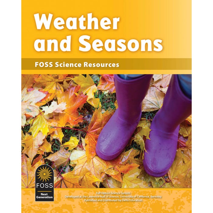 FOSS Next Generation Weather and Seasons Science Resources Student Book