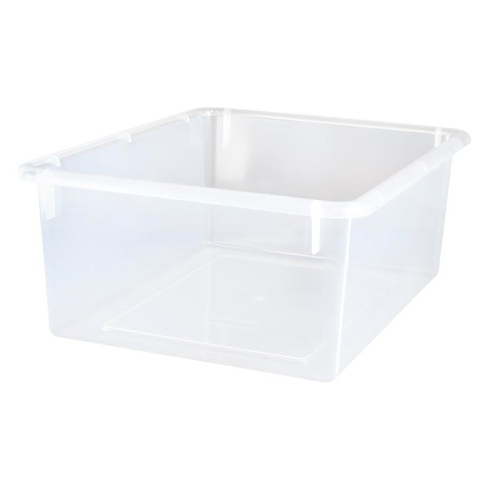 Whitney Brothers Mobile Clear Plastic Replacement Tray, 10-1/2 x 13 x 5 Inches