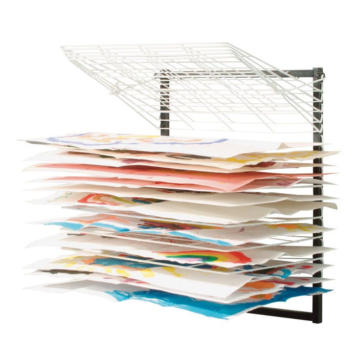 Copernicus Wall Mount Drying Rack, 20 x 16 x 33-1/4 Inches