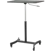 Victor High Rise Mobile Adjustable Standing Desk