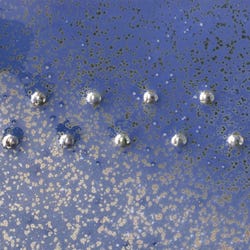 AMACO Lead-Free High-Fire Potter's Choice Glaze, PC-11 Blue Spark, Pint