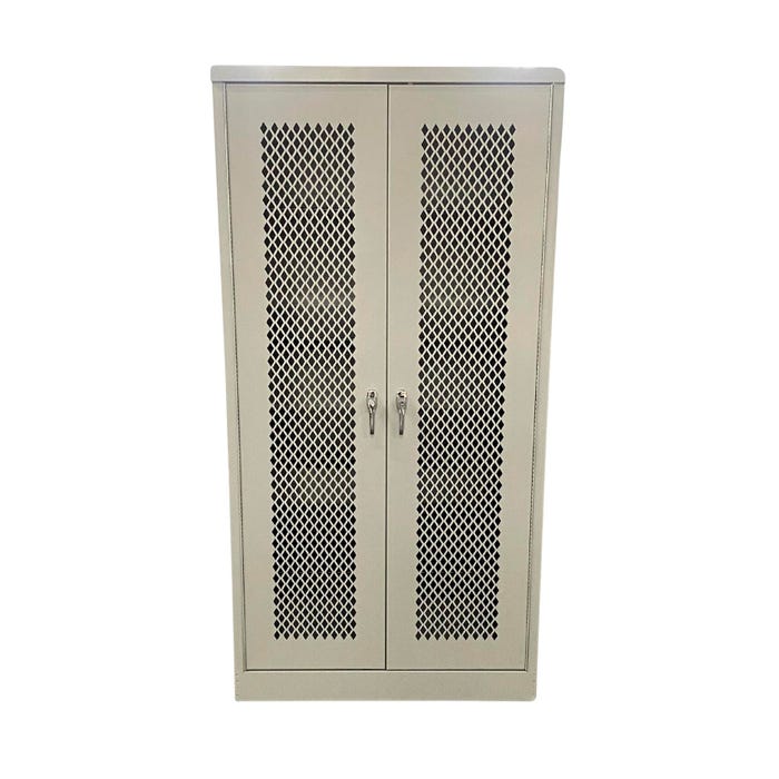 KC Bin Cabinet with Expanded Metal Door