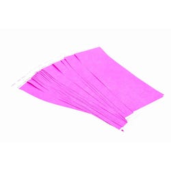 SICURIX Tear-Resistant Waterproof Security Wristband, 10 x 3/4 Inches, Tyvek, Purple, Pack of 100 077814