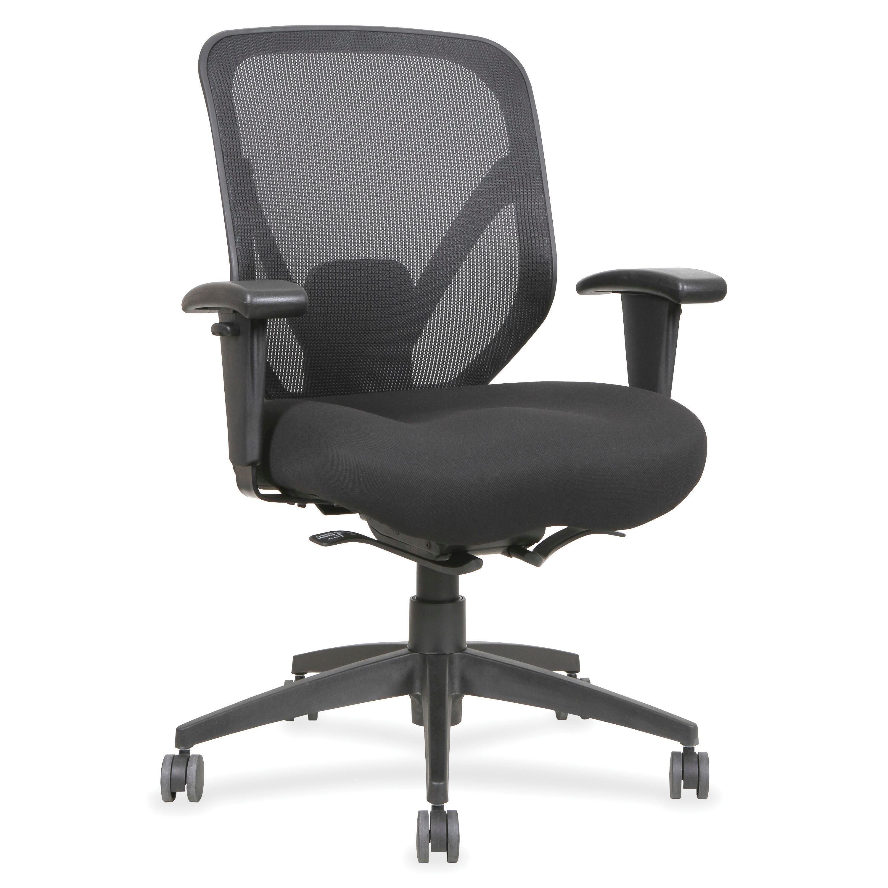Classroom Select Mid-Back Task Chair, Mesh Back, Fabric Seat, Black 1498088