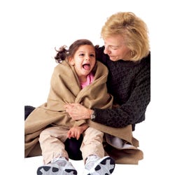 SensoryCritters Crinkle Blanket, Assorted Colors, Each 2124689