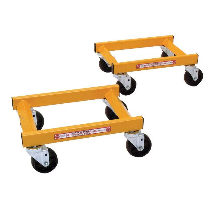 S & H Industries Wheel Dolly, 1200 lb, Steel, Pack of 2