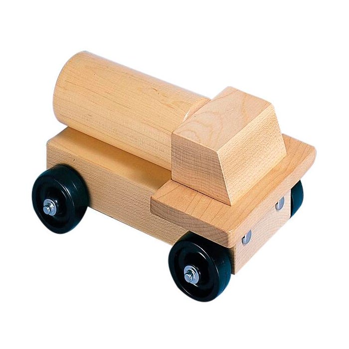 Marvel Education Wooden Tanker Truck, 9 x 5 Inches