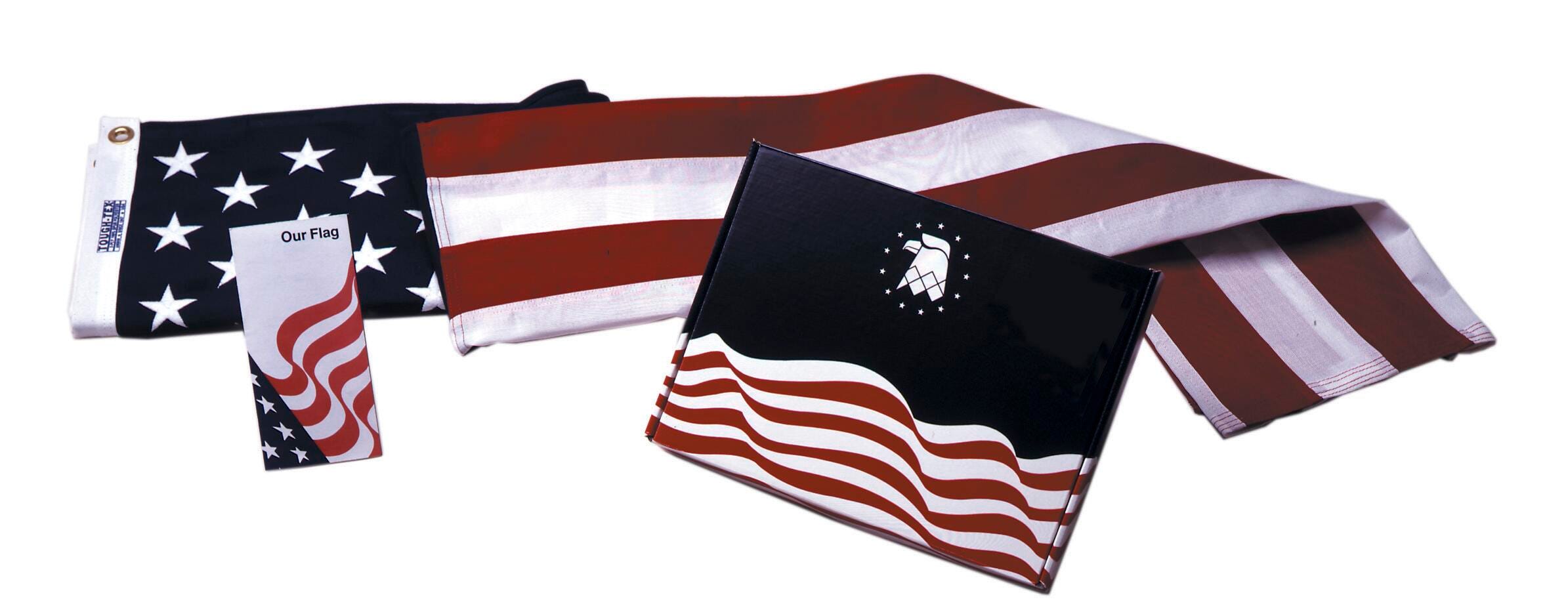 Image for Annin USA Flag, 2-Ply Outdoor Tough-Tex Polyester, 8 x 12 Feet from School Specialty
