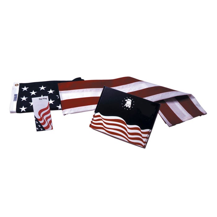 Annin United States Flag, 2-Ply Polyester, Tough-Tex, Outdoor, 6 x 10 Feet