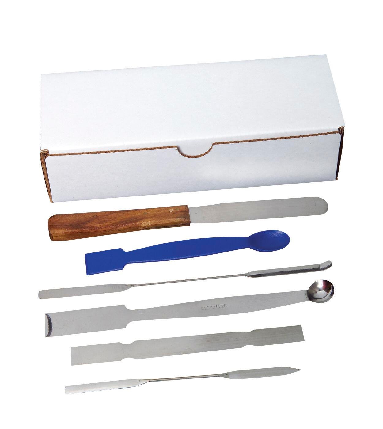 Frey Scientific Spatulas, Set of 6, Item Number 1530826