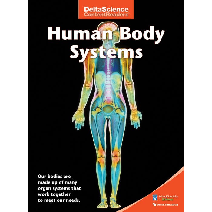 Delta Science Content Readers Human Body Systems Red Book, Pack of 8
