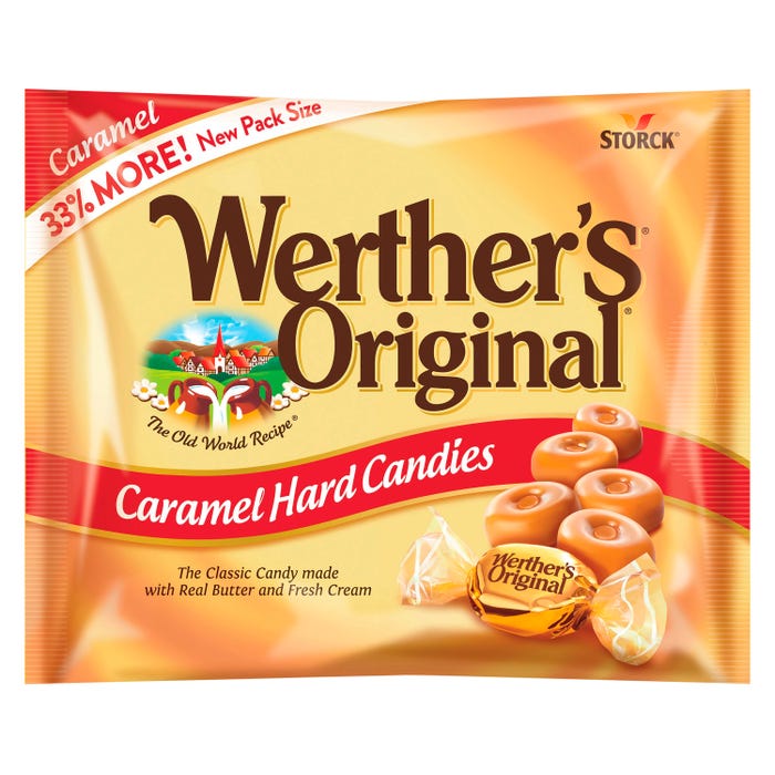 Werther's Original Hard Caramel Candies, 12 oz