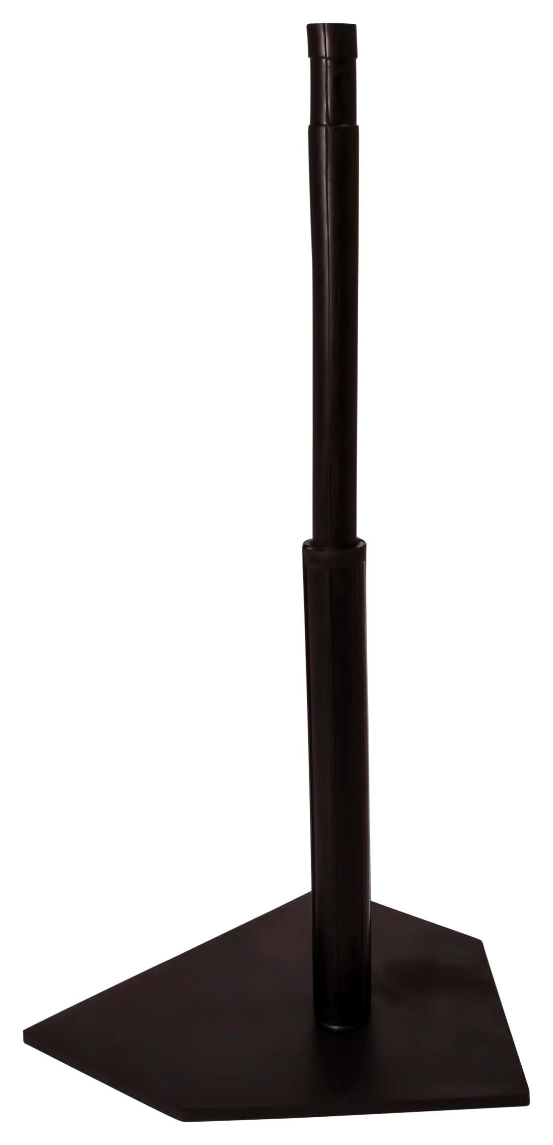 Champion Sports Telescopic Adjustable Height Batting Tee, 22 to 47 Inches, Black 1300384