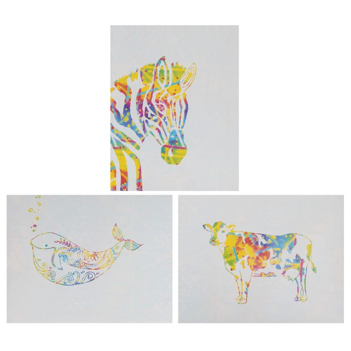 Creativity Street Now You See It Etch Paper, Rainbow, 50 Sheets