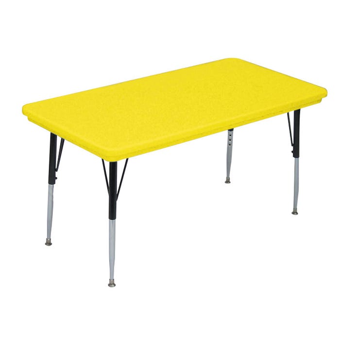 Correll Rectangle Commercial Blow-Molded Activity Table