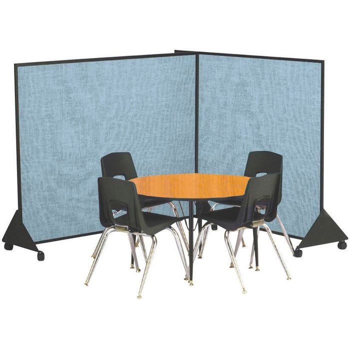 Mooreco Portable Pre-school Divider, Vinyl/vinyl