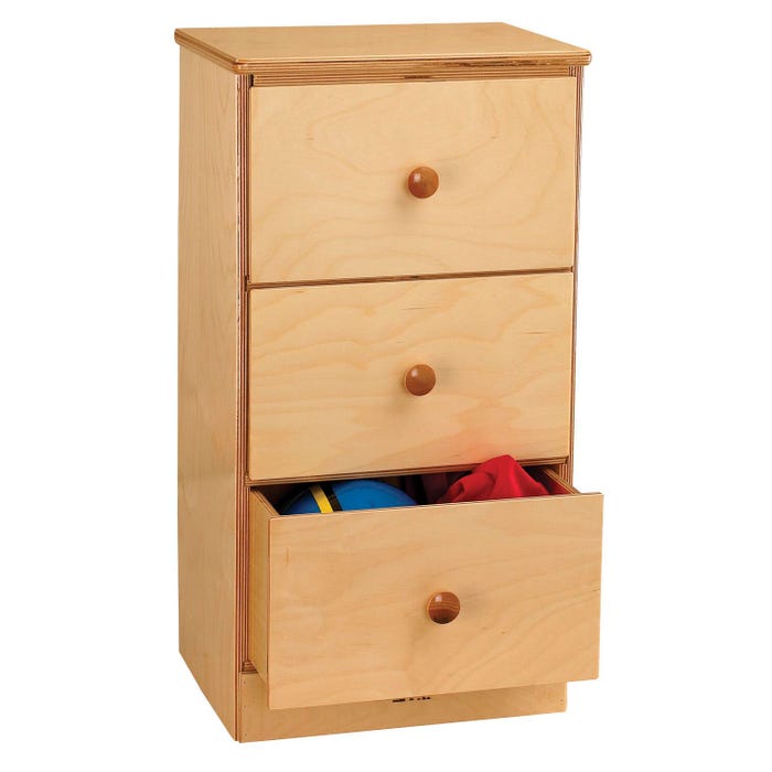Childcraft Chest of Drawers, 14 x 11 x 26-3/8 Inches