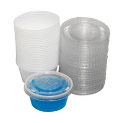 Art Utility Cups and Lids, 3-1/4 Ounces, Pack of 25