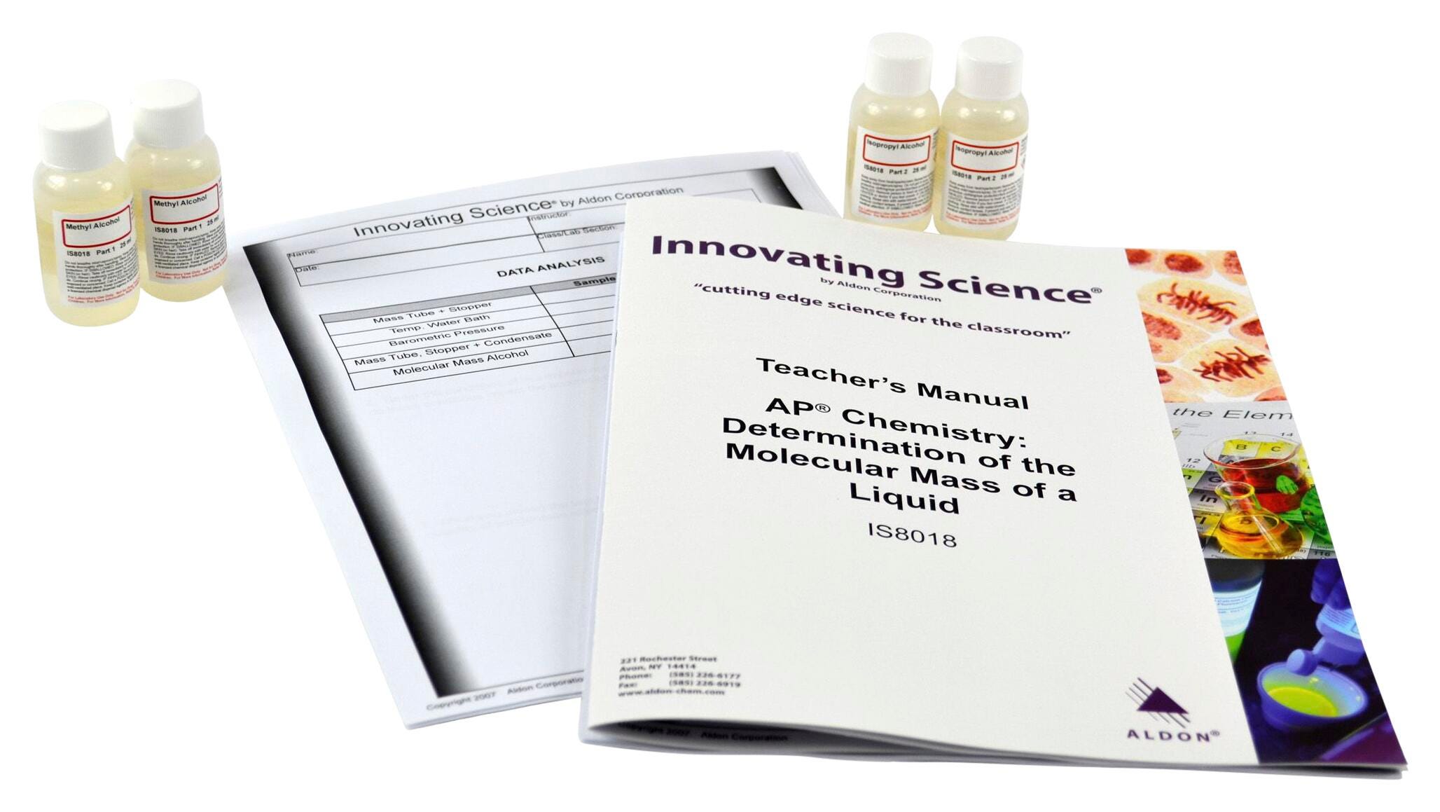 Innovation Science Determination of The Molecular Mass of Liquid AP Chemistry 2134230