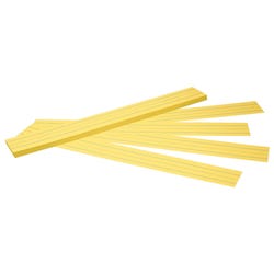 School Smart Ruled Sentence Strips, 3 x 24 Inches, Canary, Pack of 100 006480