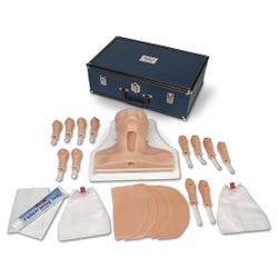 Cricothyrotomy Simulator Neck Skin, Pack of 6